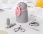 KioKids Set de manichiură pentru bebeluși Bunny Pink