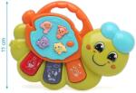 KioKids Jucărie muzicală pentru bebeluși 15x11 cm Broască țestoasă 3935-4