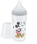 Nuk Biberon pentru bebeluși Perfect Match PP 260 ml cu tetină din silicon pentru hrănire M, 3+ luni Mickey gri 10216305