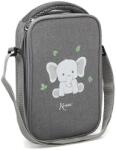 KioKids Geantă frigorifică 24x15x7 cm Elephant Grey 2, 5 L