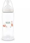 Nuk Biberon pentru bebeluși First Choice PP cu control al temperaturii 360 ml, silicon, 6-18 luni, mărime XL, cangur