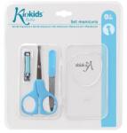 KioKids Set de manichiură pentru bebeluși, albastru