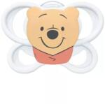 Nuk Suzetă din silicon Perfect Match 0-6 luni, 1 buc. , AIR, Winnie the Pooh, alb