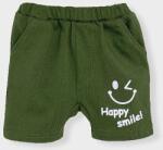 Rainy Pantaloni scurți pentru bebeluși Happy Smile 62-86 cm pentru băieți, verzi