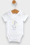 Rainy Body pentru bebeluși cu mâneci scurte Girafa Cute 56-74 cm