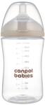 Canpol babies Biberon cu tetină cu două zone Natural Shape 260 ml. 35/401
