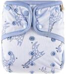 HappyBear Husă universală pentru scutece One Size Blue Giraffe
