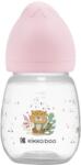 KikkaBoo Biberon PP 180 ml Savanna Pink 31302020095