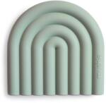 Mushie Jucărie pentru dentiție din silicon Rainbow Cambridge Blue