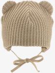 Iltom Pălărie de iarnă pentru bebeluși cu urechi Beige 0261I