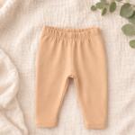 Rainy Pantaloni lungi pentru bebeluși 62-92 cm, culoare mocca
