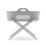 Snüz Coș de dormit pentru bebeluși SnuzBaskit Light Grey Moses Basket & Dove Grey