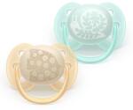 Philips Suzete ortodontice Ultra Soft + cutie de sterilizare (0-6 luni) pasăre/veveriță, neutre, 2 buc. 00A. 0667.001