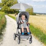 reer Umbrelă universală pentru cărucior ShineSafe gri melanj 84181 NEW022958