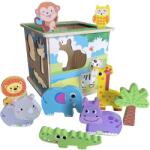 Anek Smily Play Cub de sortare din lemn Animale sălbatice ZOO