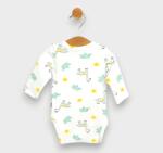 Rainy Body pentru bebeluși cu închidere laterală 48 - 68 cm. Girafă și elefant