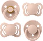 BIBS Try-It Collection Suzete din silicon/cauciuc 4 buc. Blush