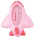 KikkaBoo Termometru de baie pentru copii Plane Pink 31405010023 Termometru apa de baie