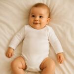 Rainy Body pentru copii White cu mâneci lungi 56-80 cm