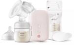 Philips Pompă electrică individuală Natural Motion + pungi pentru lapte matern, 5 buc. 00A. 0615.001