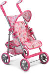 Moni Toys Cărucior pentru păpuși Flower garden roz 9351 107522