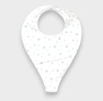 Rainy Bavețică impermeabilă pentru bebeluși tip bandană cu suport pentru suzetă Mentă stele Bavata