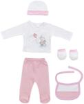 Interbaby Set pentru externare 5 piese Elefante Pink