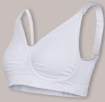 Carriwell Sutien fără cusături pentru gravide și mame care alăptează, cu bandă Carri-Gel White 5714399031037