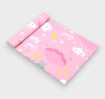 Rainy Scutec pentru bebeluși din catifea 80 x 35 cm. Good night roz