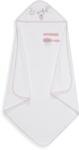 Interbaby Set prosop pentru bebeluși cu termometru de baie White/Pink
