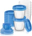 Philips Avent Set de recipiente pentru păstrarea laptelui matern 180 ml, 10 buc. 00A. 0471.001
