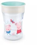 Nuk Pahar Magic Cup 230 ml, 8+ luni, Peppa Pig 10255009