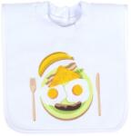 Sevi Baby Bavețică cu guler și închidere cu velcro Lingurițe 24-121 Bavata