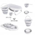 Cangaroo Set pliabil pentru baie Hawaii, gri 109371