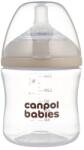 Canpol babies Biberon cu tetină cu două zone Natural Shape 150 ml 35/400