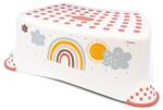 Lorelli Treaptă de baie Rainbow White 10130380093