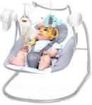 KinderKraft Leagăn-șezlong pentru bebeluși Minky Blue NEW022241 Balansoar bebelusi