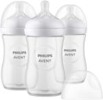 Philips Biberon Natural Response 3.0 cu tetină 3+ luni, 3 buc. , 260 ml. SCY903/03