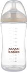 Canpol babies Biberon cu tetină cu două zone Natural Shape 330 ml. 35/402