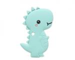 KioKids Jucărie de ros din silicon pentru bebeluși Dinozaur 10 cm 03437-3
