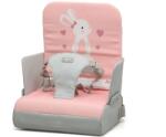 KioKids Scaun de masă pliabil portabil Iepuraș roz 03998-9 Scaun de masa bebelusi, inaltator