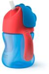 Philips Pahar cu pai 200 ml. 9+ luni albastru 00A. 0520.001