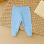 Rainy Pantaloni cu botoșei pentru bebeluși albastru, 48-74 cm