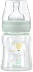 KikkaBoo Biberon din sticlă 120 ml Jungle King, culoare Mint 31302020120