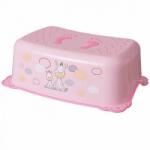 MALTEX Treaptă și scaun pentru copii 2 în 1 Zebra Light Pink 6913
