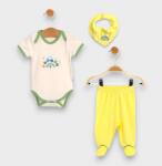 Rainy Set pentru bebeluși 3 piese Tractoare 56-74 cm. lămâie