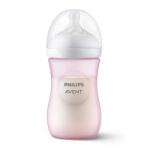 Philips Biberon Natural Response 260 ml cu tetină Flux 3, 1m+ roz SCY903/11