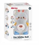 Chipolino Păpușă liniștitoare Iepuraș cu muzică și lumină, gri DIG02406028 Papusa
