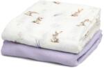 KioKids Scutece din muselină 120x120 cm Bamboo 2 buc. Lavender 05296-4