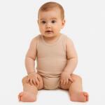 Rainy Body pentru bebeluși 56-86 cm, culoare crem